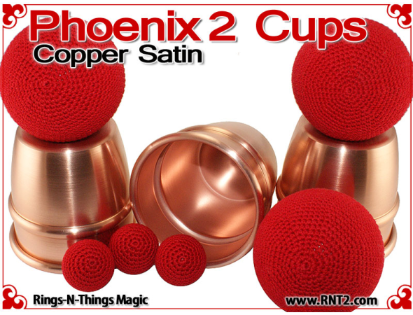Phoenix 2 Cups | Copper | Satin Finish 4