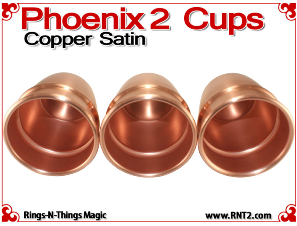 Phoenix 2 Cups | Copper | Satin Finish 5