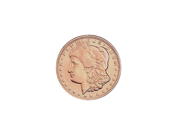 Copper Morgan - Quarter Size (26.57mm)