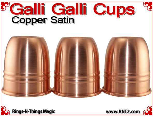Galli Galli Cups | Copper | Satin Finish 2