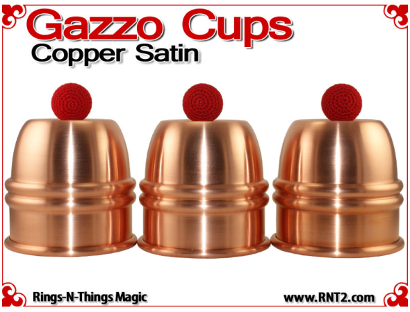 Gazzo Cups | Copper | Satin Finish 1