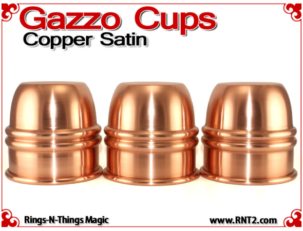 Gazzo Cups | Copper | Satin Finish 2