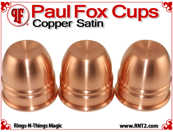 Paul Fox Cups | Copper | Satin Finish 3