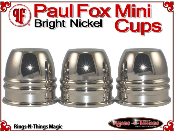 Paul Fox Mini Cups | Copper | Bright Nickel