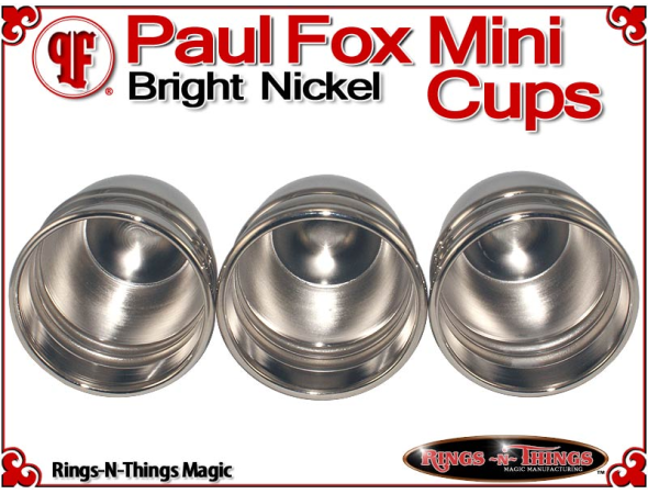 Paul Fox Mini Cups | Copper | Bright Nickel 5