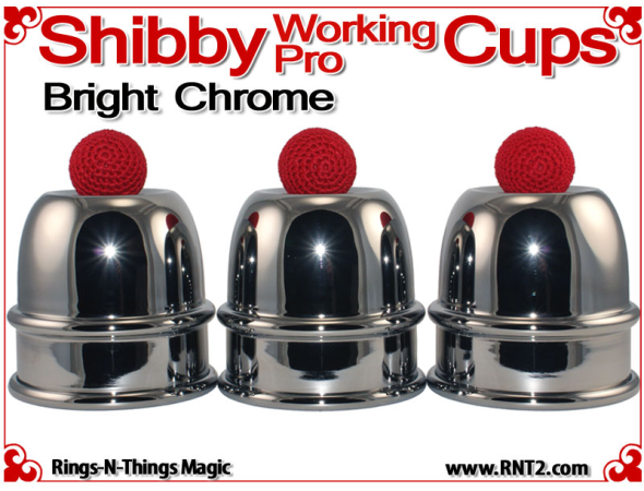 Shibby Working Pro Cups | Copper | Bright Chrome 1