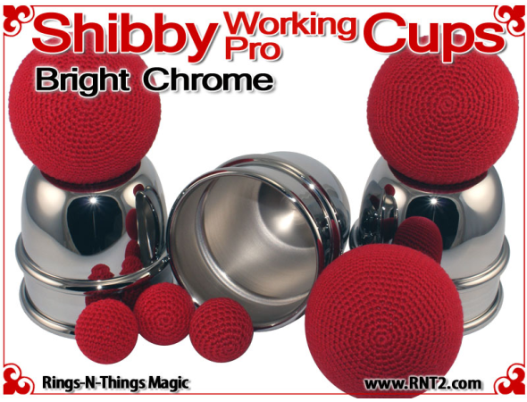 Shibby Working Pro Cups | Copper | Bright Chrome 3