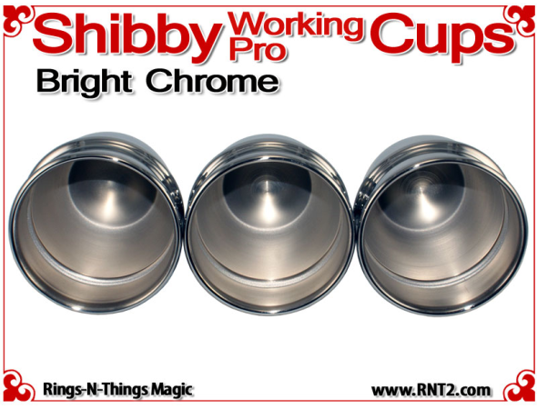 Shibby Working Pro Cups | Copper | Bright Chrome 5