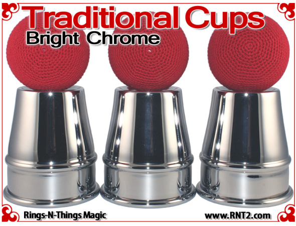 Traditional Tapered Cups | Copper | Bright Chrome 4