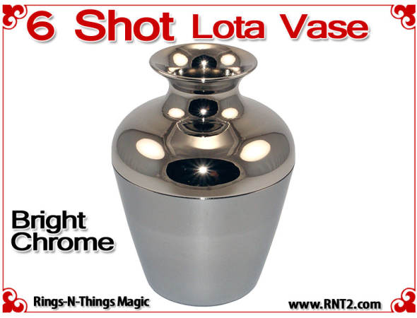 6 Shot Lota Vase | Copper | Bright Chrome 2