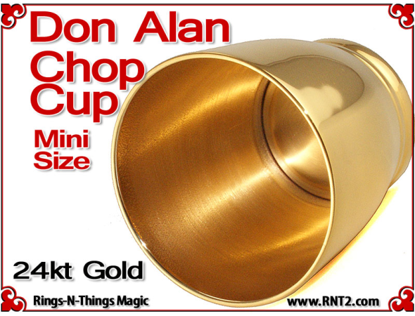 Don Alan Mini Chop Cup | 24kt Gold 6