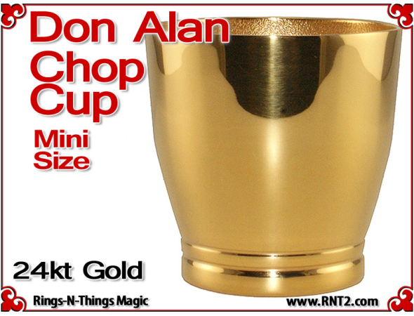 Don Alan Mini Chop Cup | 24kt Gold 7