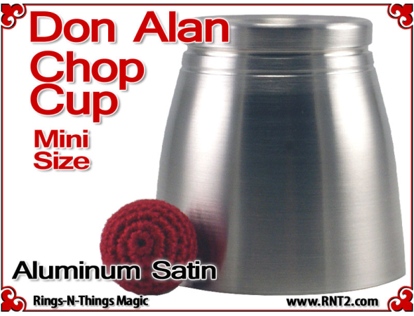 Don Alan Mini Chop Cup | Aluminum | Satin Finish