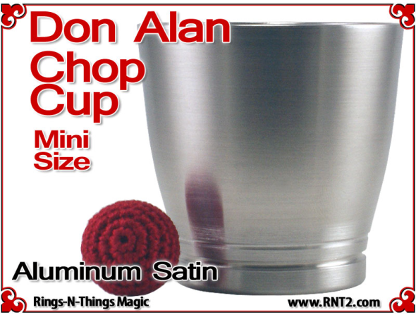 Don Alan Mini Chop Cup | Aluminum | Satin Finish 2