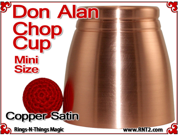 Don Alan Mini Chop Cup | Copper | Satin Finish