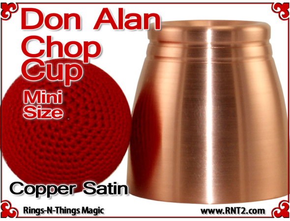 Don Alan Mini Chop Cup | Copper | Satin Finish 2