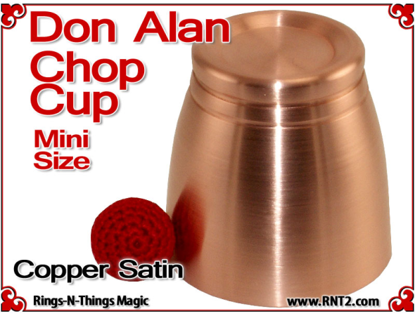Don Alan Mini Chop Cup | Copper | Satin Finish 3