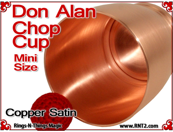 Don Alan Mini Chop Cup | Copper | Satin Finish 4