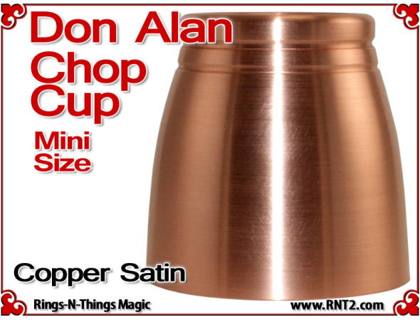 Don Alan Mini Chop Cup | Copper | Satin Finish 5