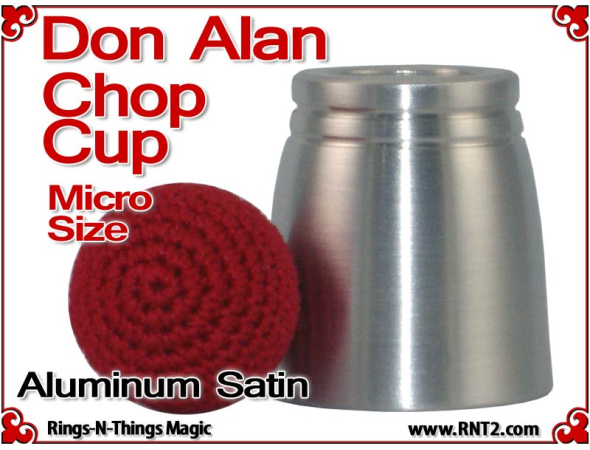 Don Alan Petite Chop Cup | Aluminum | Satin Finish 2