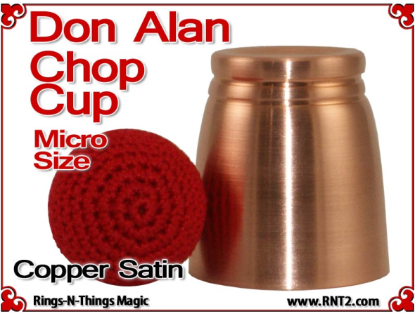 Don Alan Petite Chop Cup | Copper | Satin Finish 2