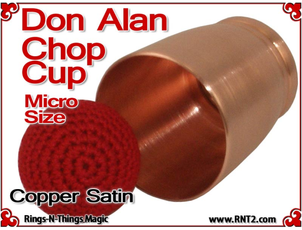 Don Alan Petite Chop Cup | Copper | Satin Finish 3