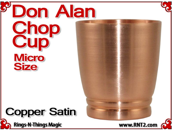 Don Alan Petite Chop Cup | Copper | Satin Finish 4