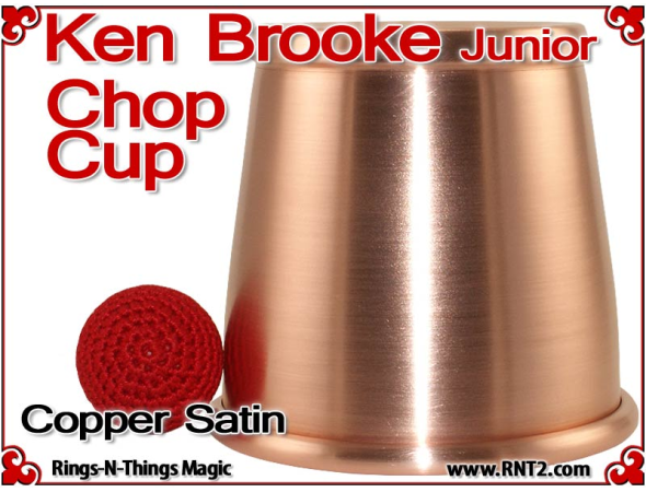 Ken Brooke Junior Chop Cup | Copper| Satin Finish 1