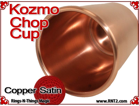 Kozmo Chop Cup | Copper | Satin Finish 3