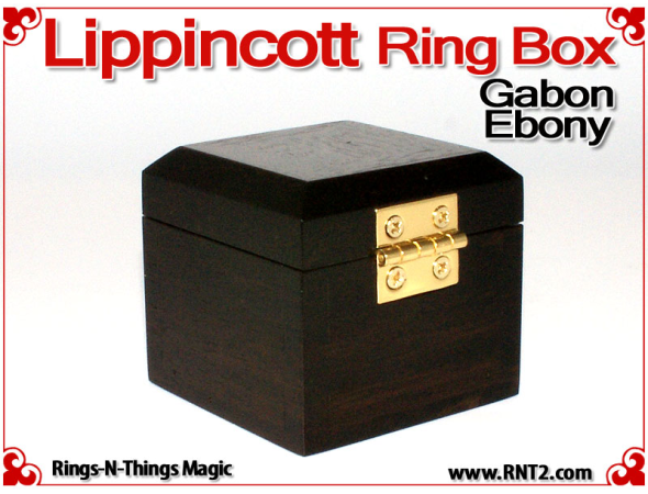 Lippincott Ring Box | Gabon Ebony 2