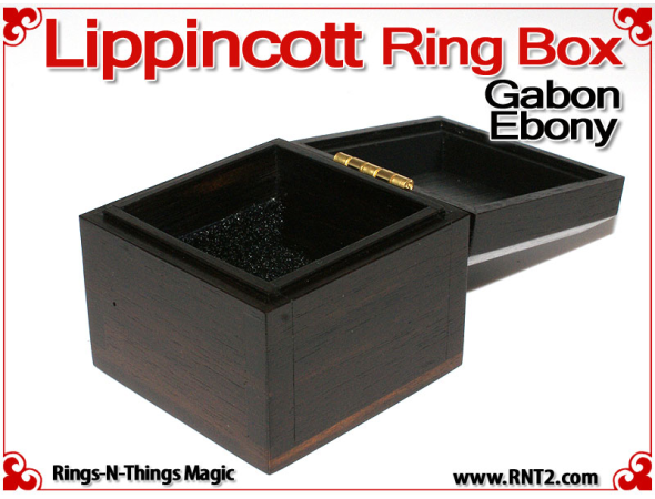 Lippincott Ring Box | Gabon Ebony 3