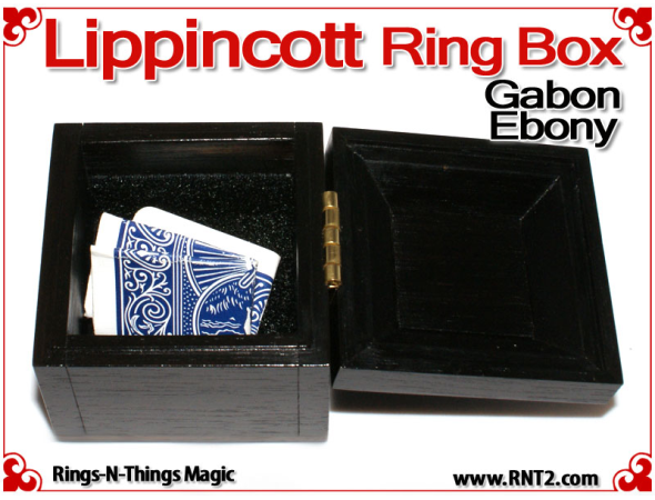Lippincott Ring Box | Gabon Ebony 5