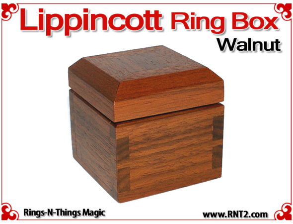 Lippincott Ring Box | Walnut 1