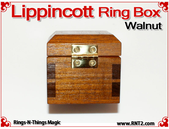 Lippincott Ring Box | Walnut 2