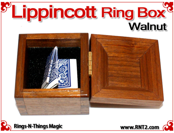 Lippincott Ring Box | Walnut 5