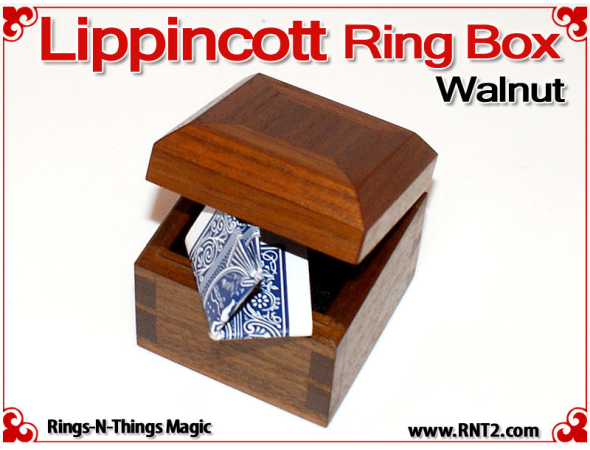 Lippincott Ring Box | Walnut 6