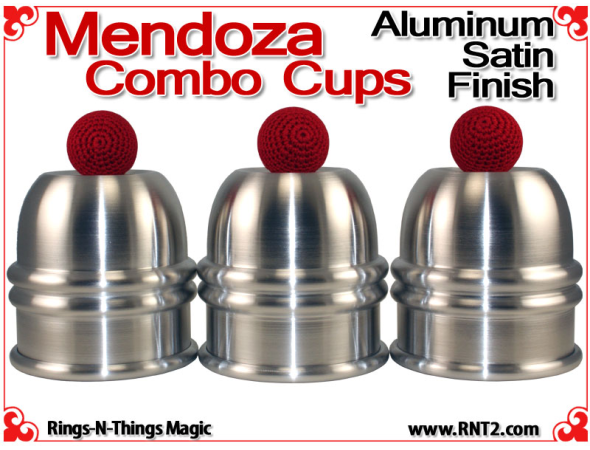 Mendoza Combo Cups | Aluminum | Satin Finish