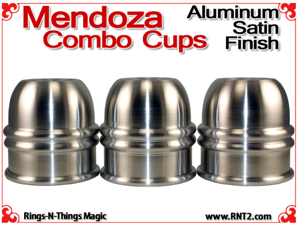 Mendoza Combo Cups | Aluminum | Satin Finish 2