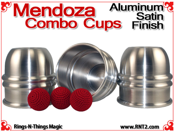 Mendoza Combo Cups | Aluminum | Satin Finish 3