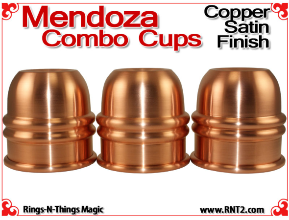 Mendoza Combo Cups | Copper | Satin Finish 2