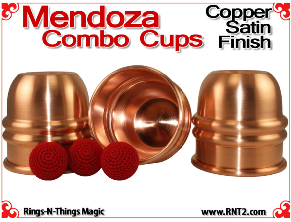 Mendoza Combo Cups | Copper | Satin Finish 3