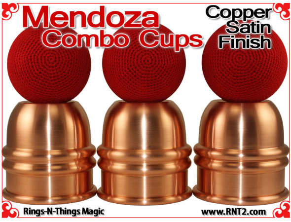 Mendoza Combo Cups | Copper | Satin Finish 4