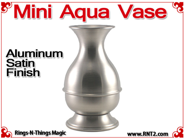 Mini Aqua Vase | Aluminum | Satin Finish 1