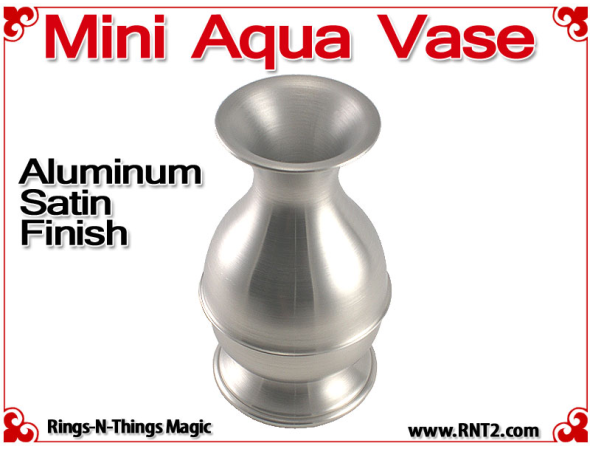Mini Aqua Vase | Aluminum | Satin Finish 4