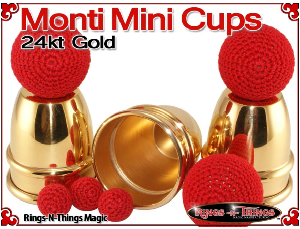 Monti Mini Cups | Brass | 24kt Gold 5