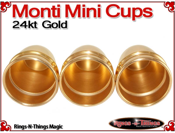 Monti Mini Cups | Brass | 24kt Gold 6