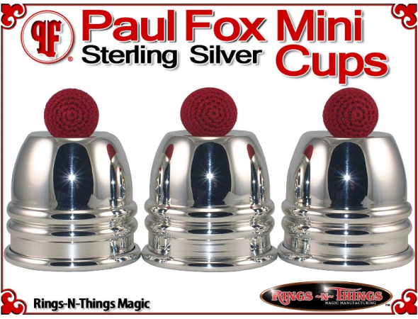 Paul Fox Mini Cups Sterling Silver