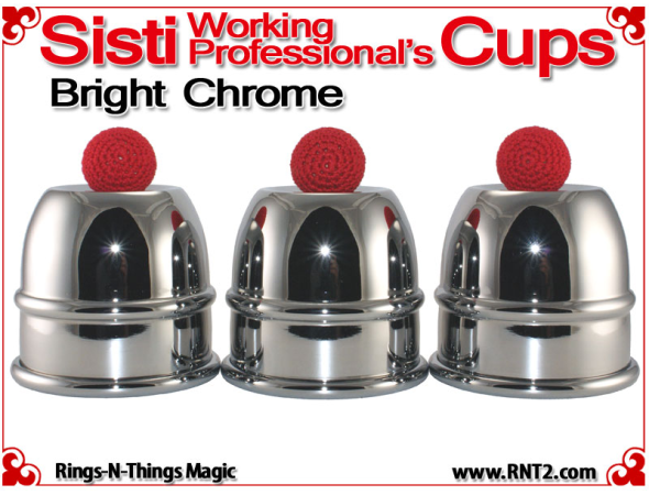 Sisti Cups | Copper | Bright Chrome Finish 1