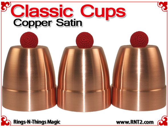 Classic Cups | Copper | Satin Finish