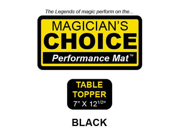 Performance Mat | Table Topper | Black 3